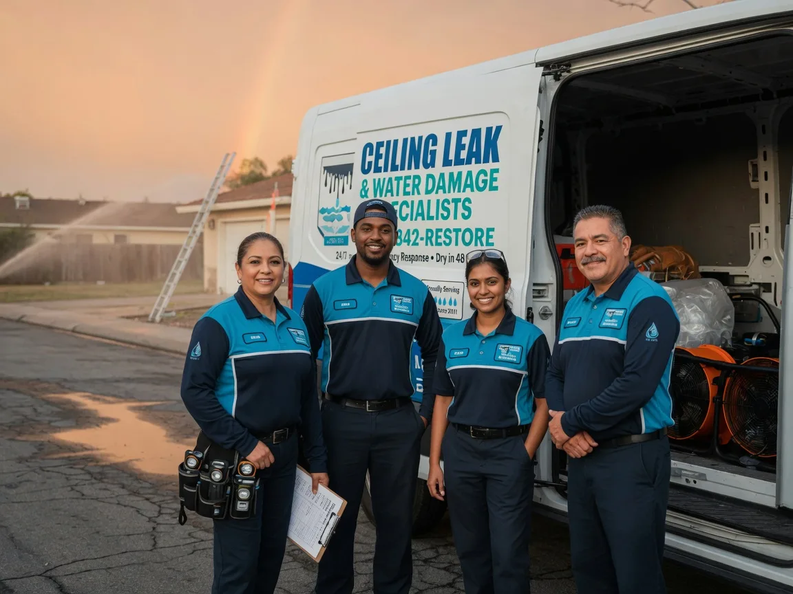 Ceiling Leak Cleanup company in Meadow, TX